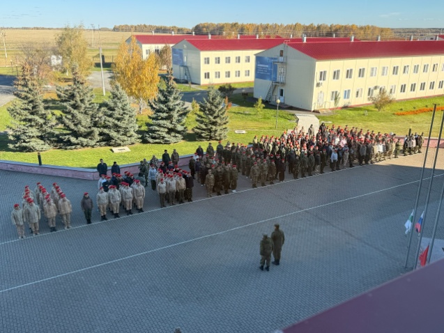Cмотр-конкурс на лучшее отделение ЮНАРМИИ Курганской области